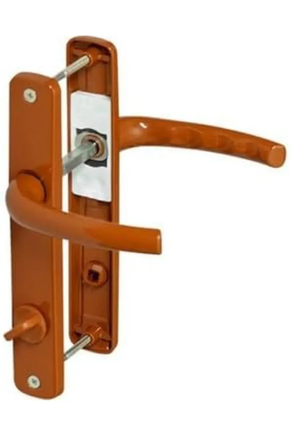 trendyvision Alüminyum Altınmeşe WC Kapı Kolu, Banyo Tuvalet Kili