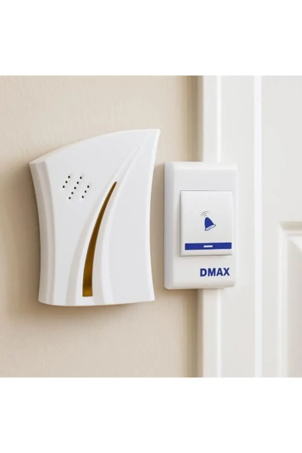 trendyvision Asorti Renk Kablosuz Pilli Kapı Zili – Şık ve Güçlü