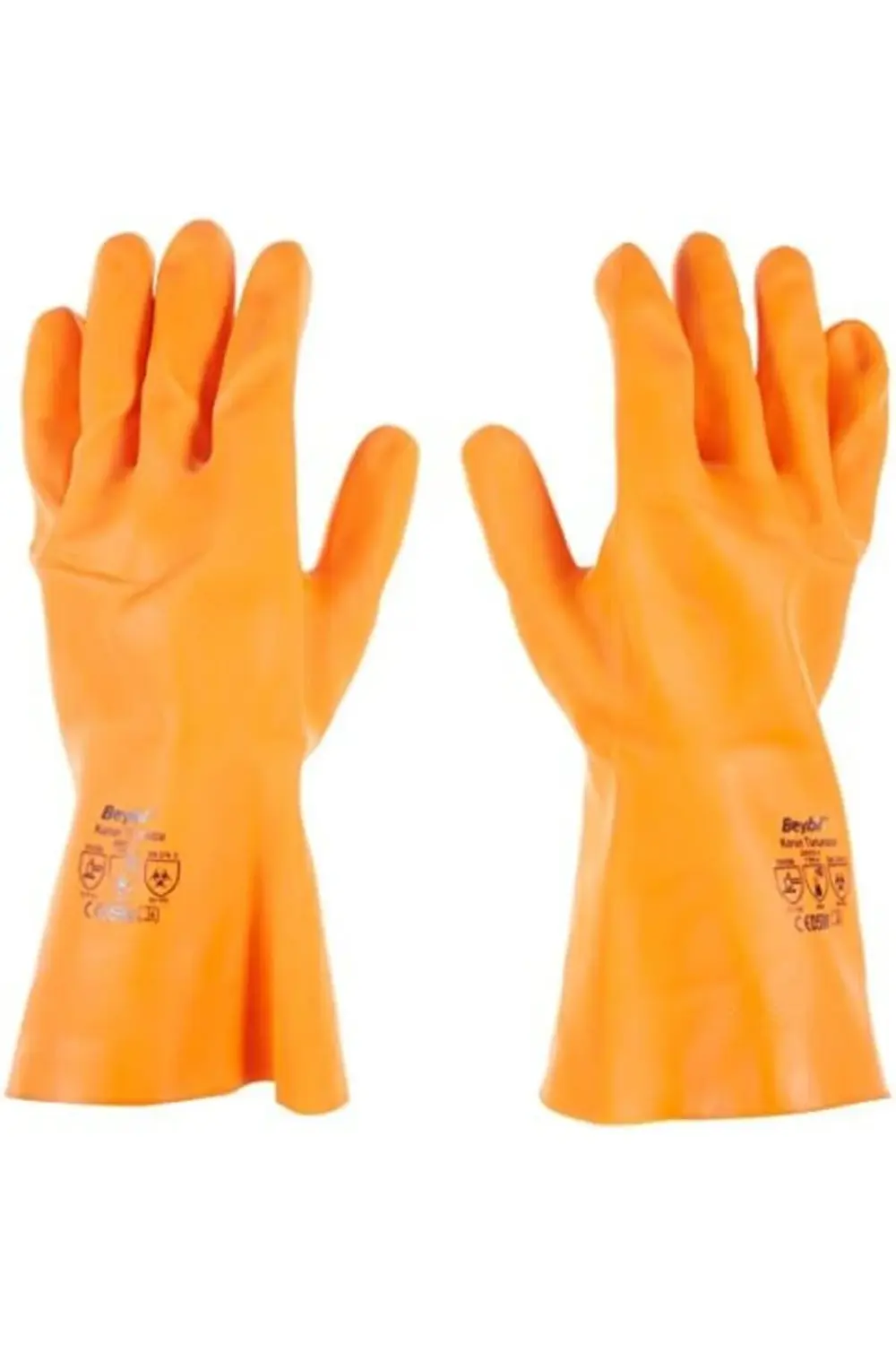 trendyvision Asuwy269_3221A3 Korun Turuncu İş Eldiveni Çift - 10