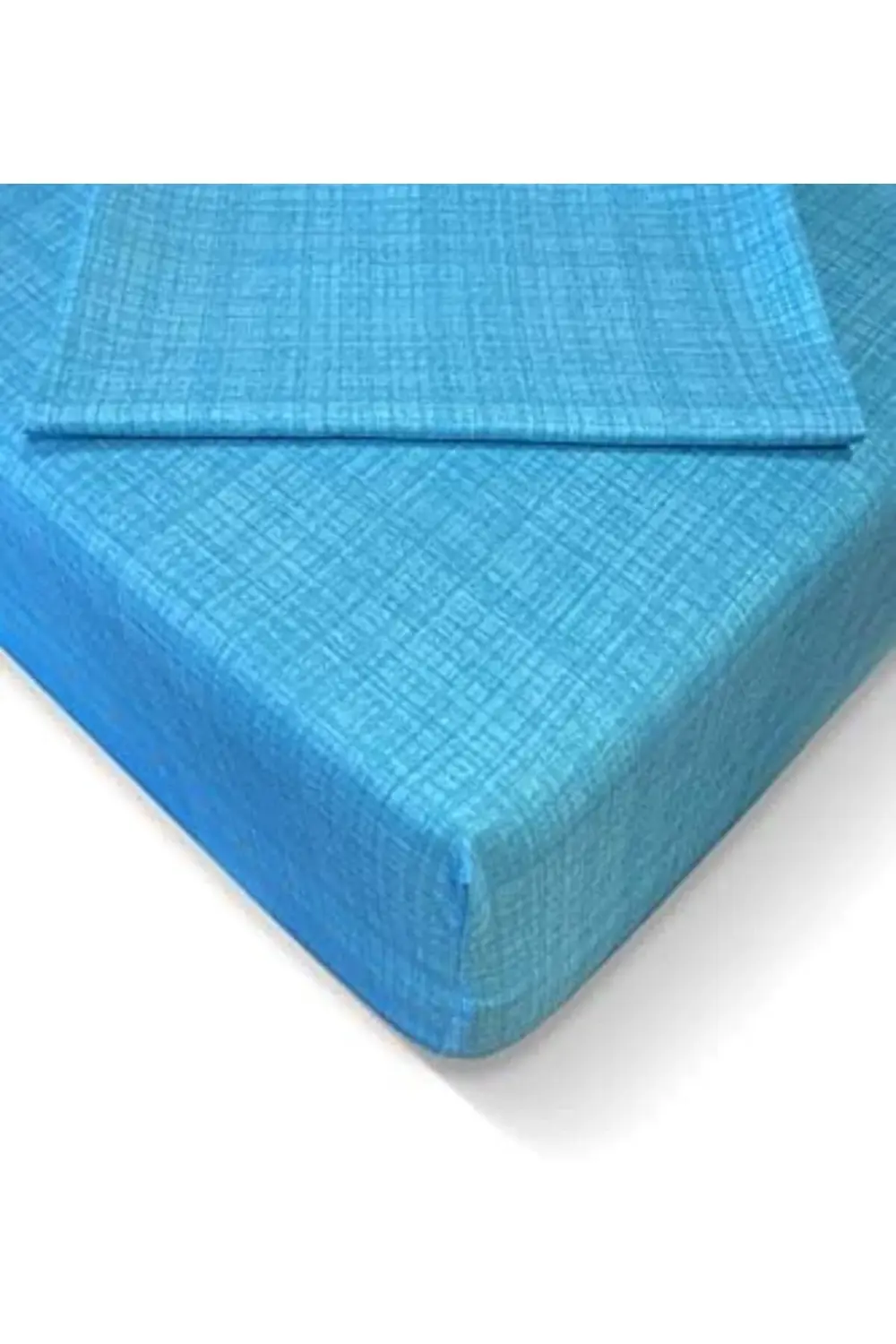 trendyvision AT7629 180x200cm Lastikli Çarşaf Seti, Turkuaz buyfl