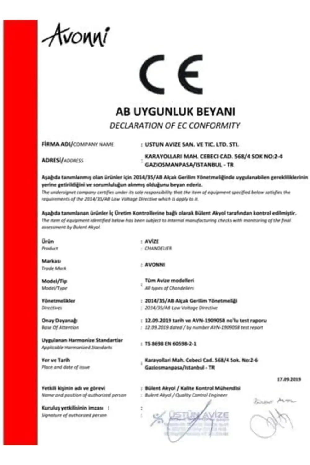 trendyvision AV-60193-3T-BSY Siyah Boyalı Modern Avize E27 Metal