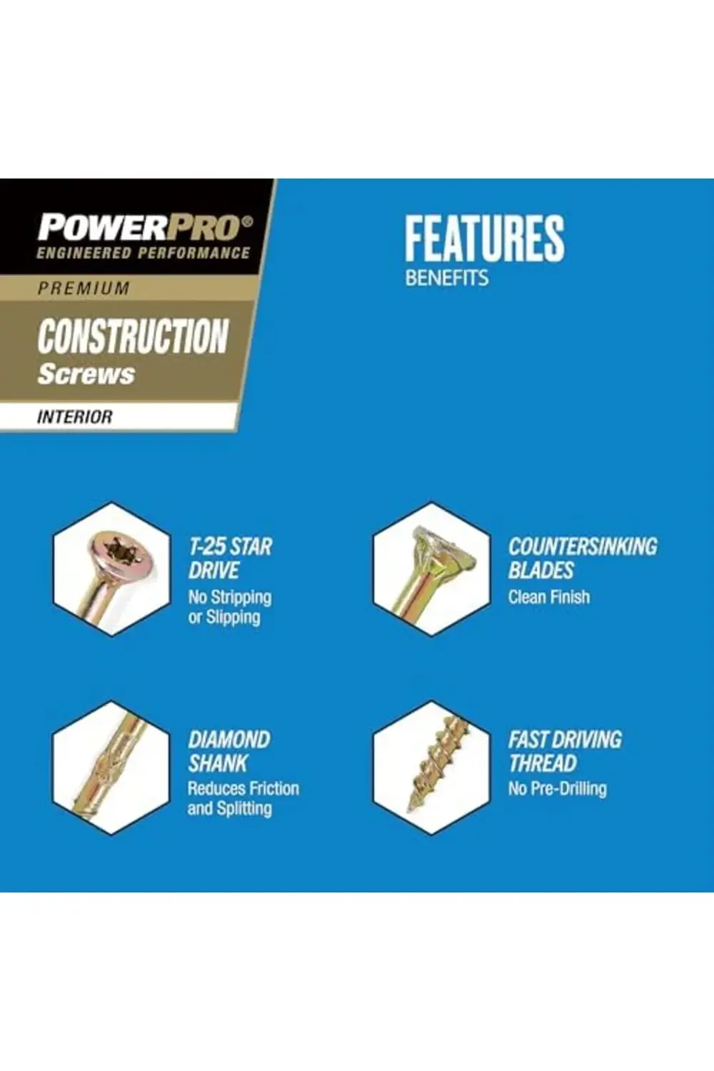 trendyvision Available 48594 Power Pro Premium Dış Ahşap Vida buy