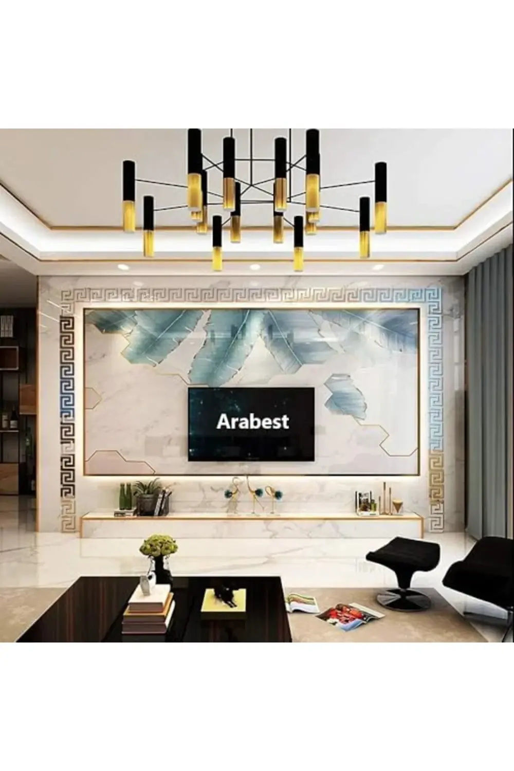 trendyvision Ayna Duvar Stickerı, 30 Parça Çıkarılabilir Kendinde