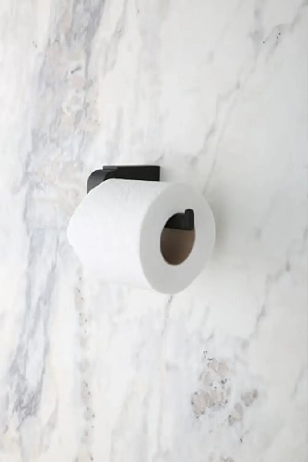 trendyvision Banyo F1 Model Paslanmaz Siyah Tuvalet Kağıdı Askısı