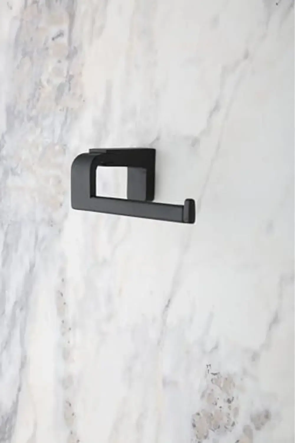 trendyvision Banyo F1 Model Paslanmaz Siyah Tuvalet Kağıdı Askısı