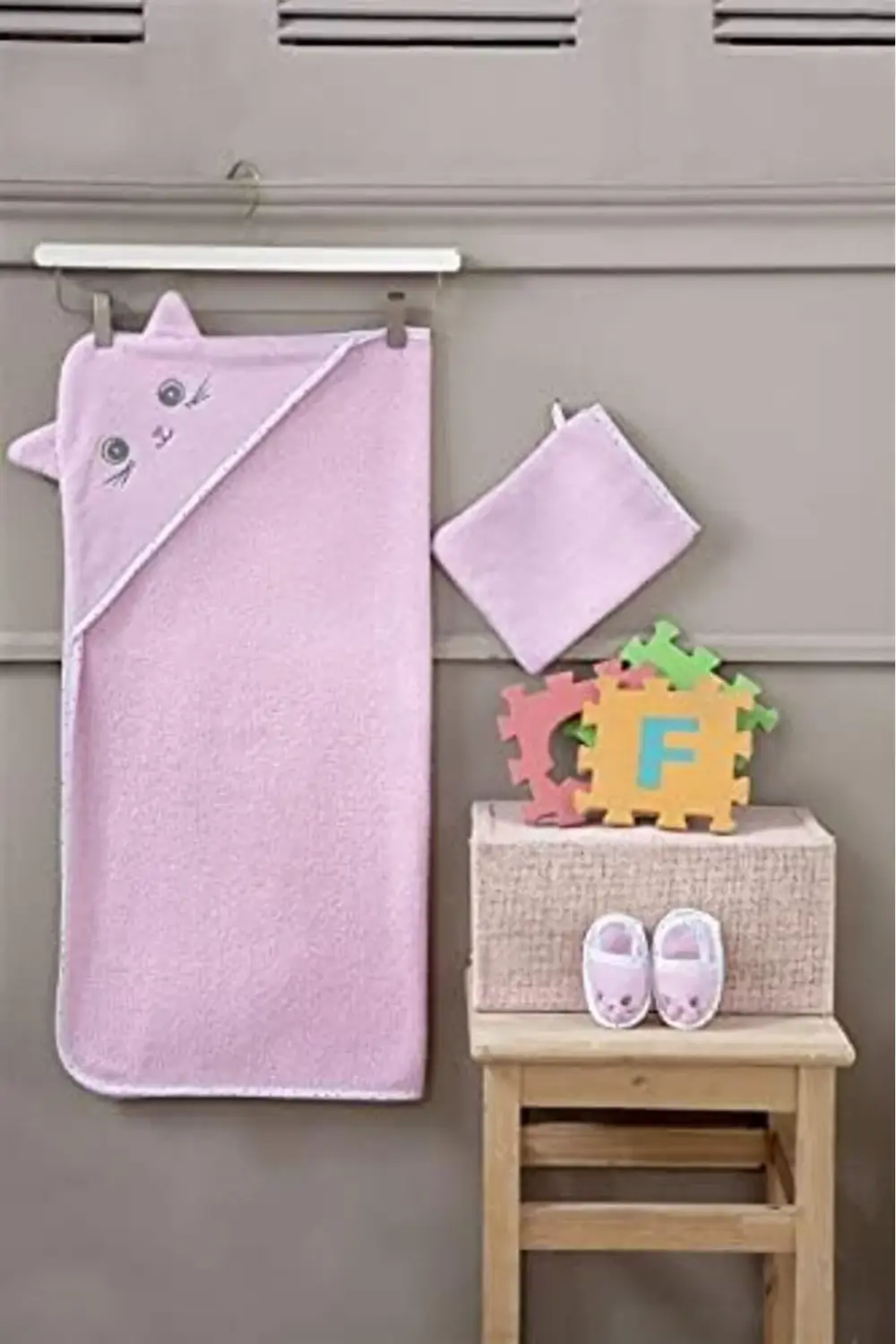 trendyvision Bebek Havlu Kundak Seti buyflicker 395519