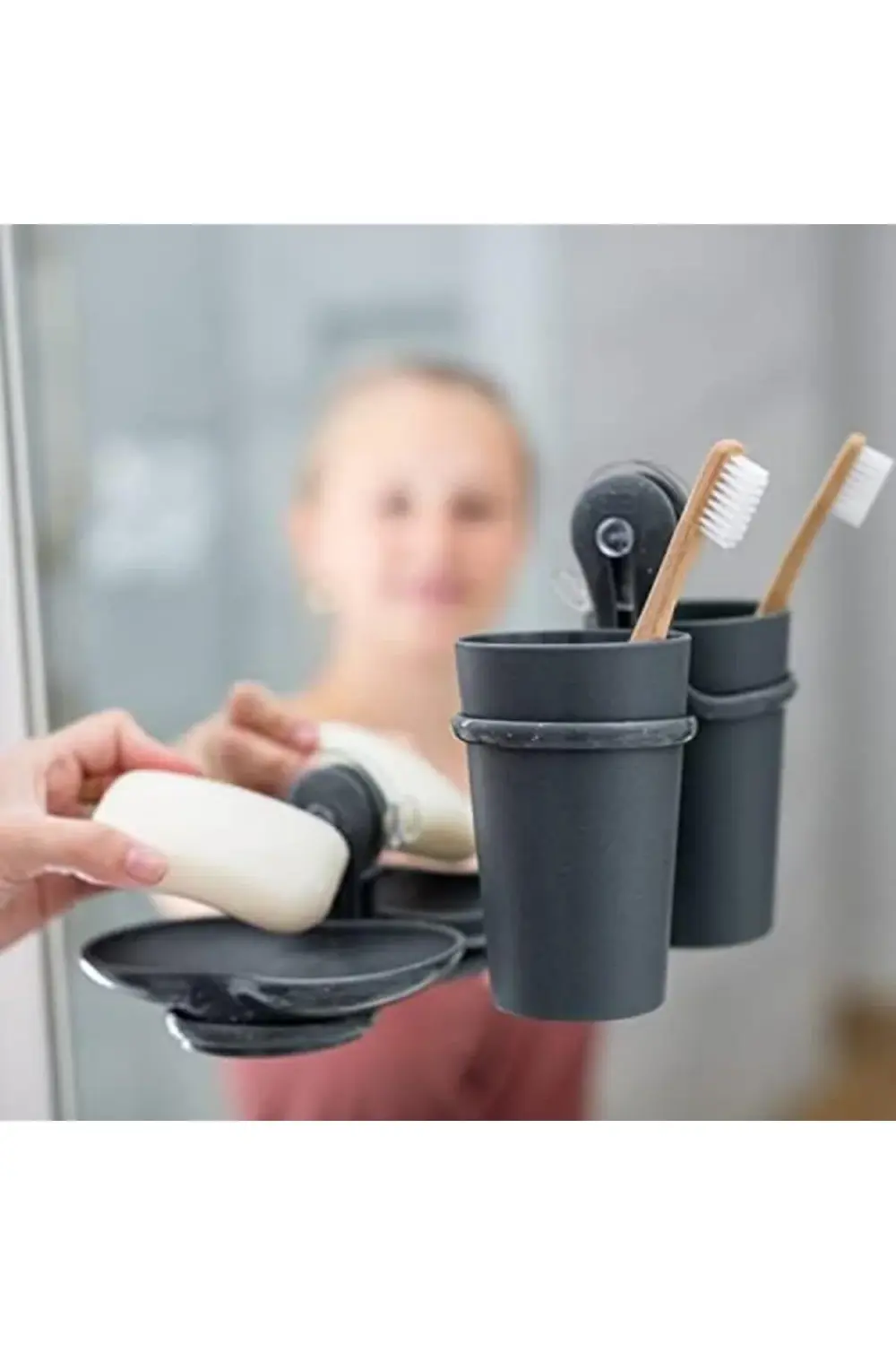 trendyvision Bej Diş Fırçalık - 300 ml buyflicker 395519