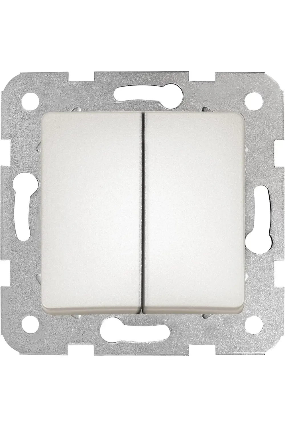 trendyvision Beyaz Dual Anahtar Mekanizma ve Düğme buyflicker 395