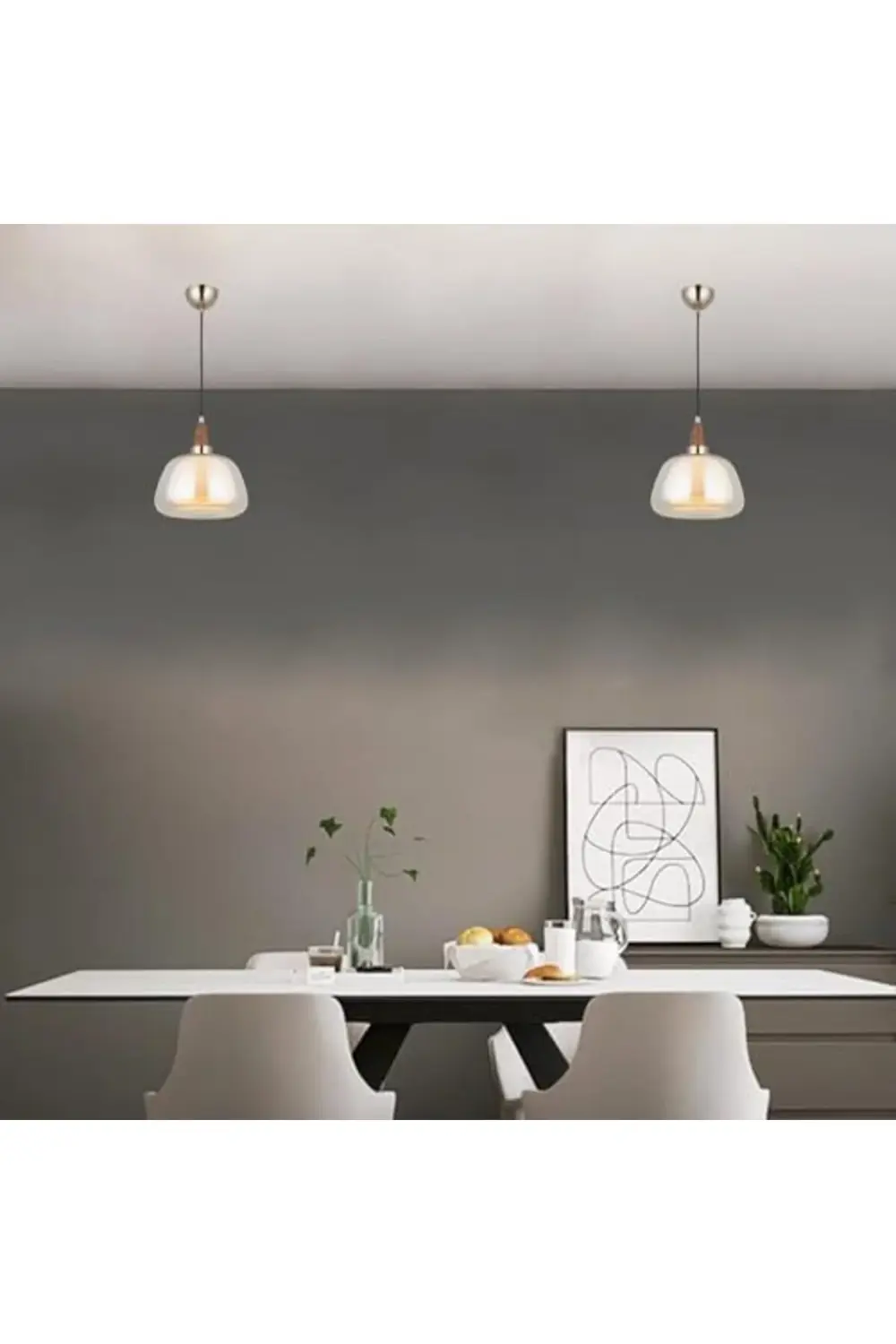 trendyvision Bormıo Q25 Teklı Antık Lak Sarkıt Avıze 1xe27 buyfli