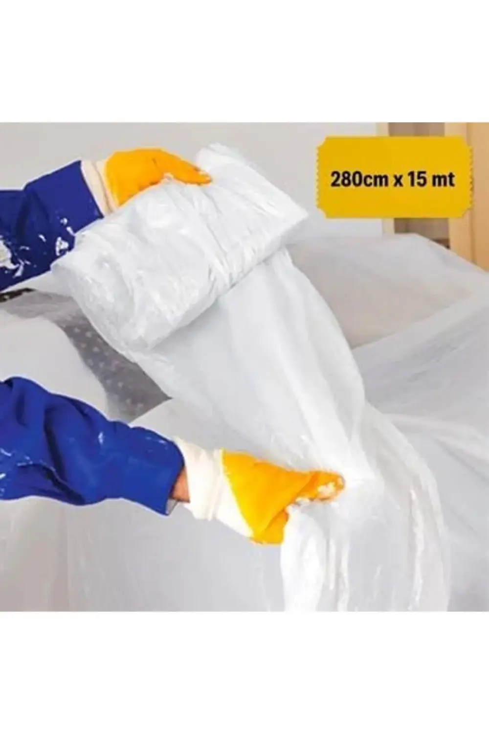 trendyvision Boya Badana Eşya Koruma Hışır Örtüsü 280cm 15 mt Yap