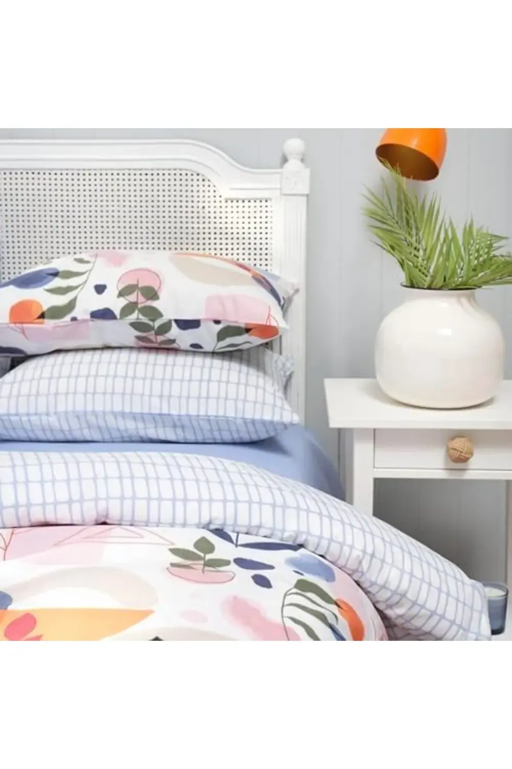 trendyvision Brenna Tek Kişilik Nevresim Takımı, Beyaz buyflicker