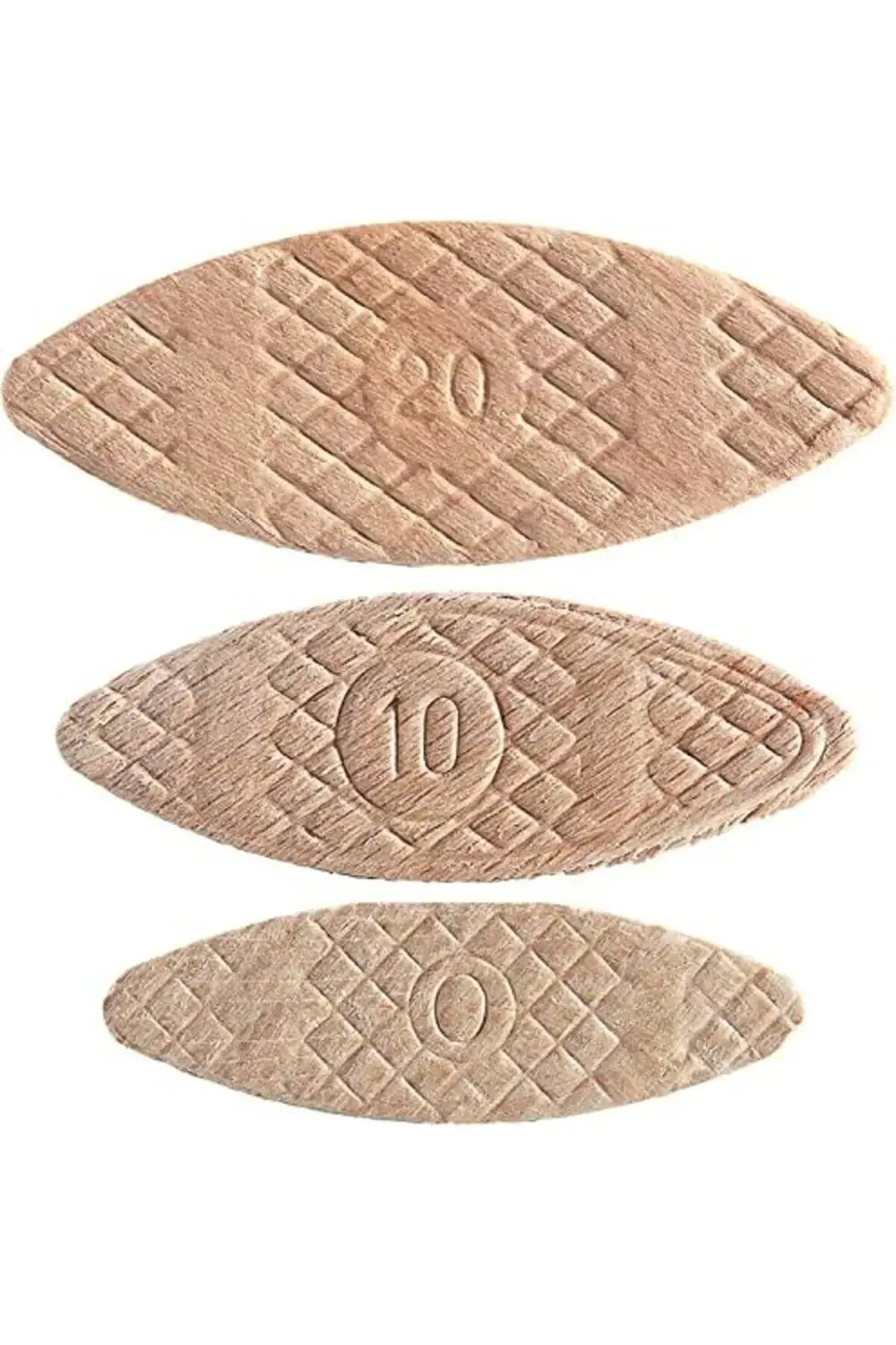 trendyvision BSC/MIX/1000 Nr. 0 10 20 Holzplättchen (1000 Stück)