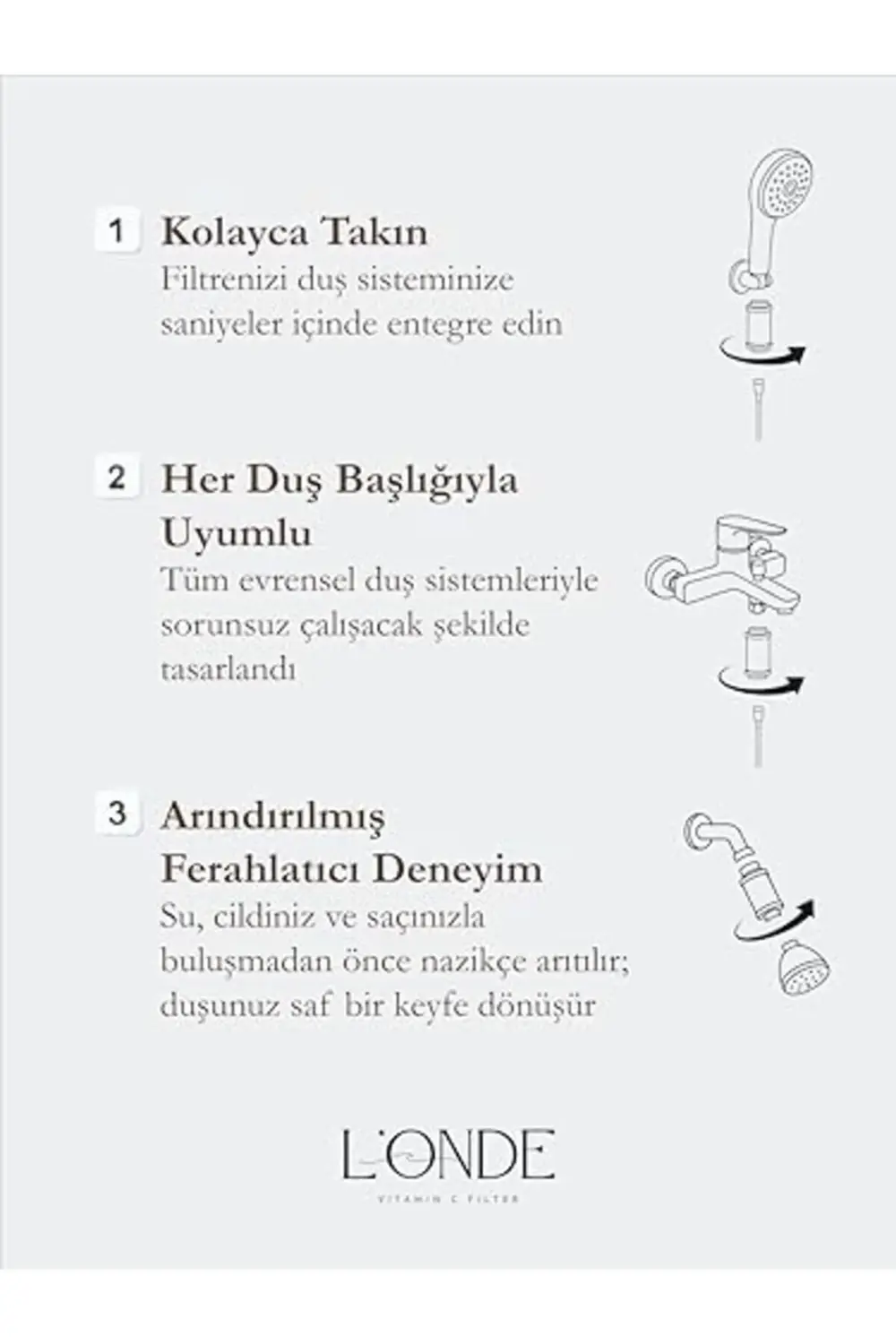 trendyvision C Vitaminli Duş Filtresi Lavanta buyflicker 395519