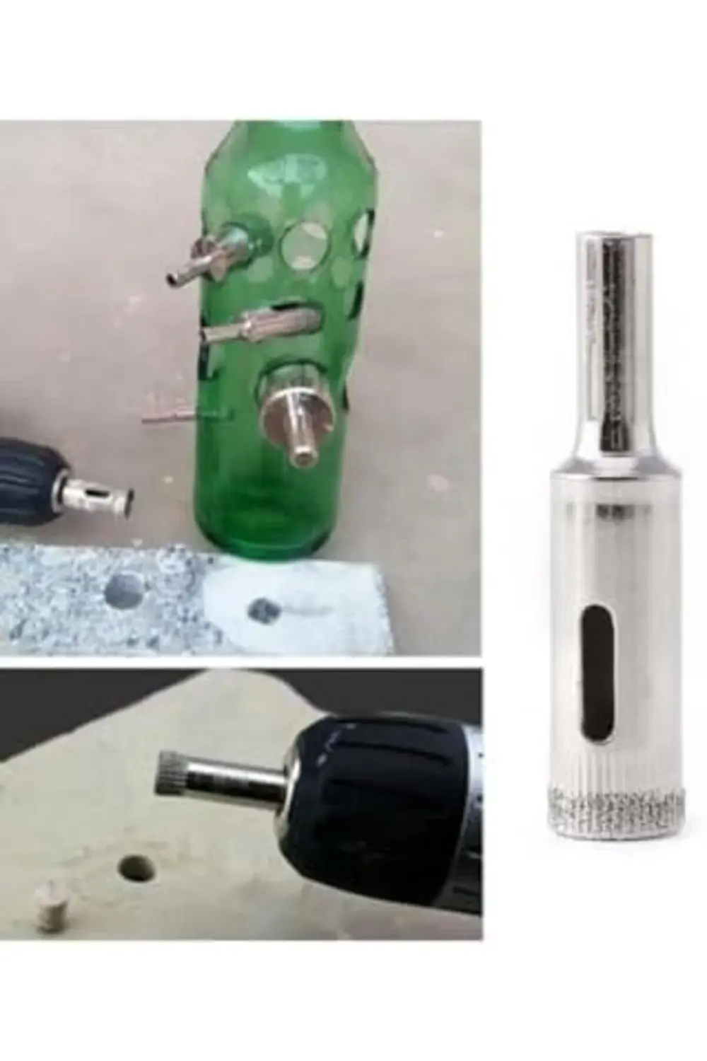 trendyvision Cam Mermer Granit Delme Pancı Boru Tipi Karot Uç 18M