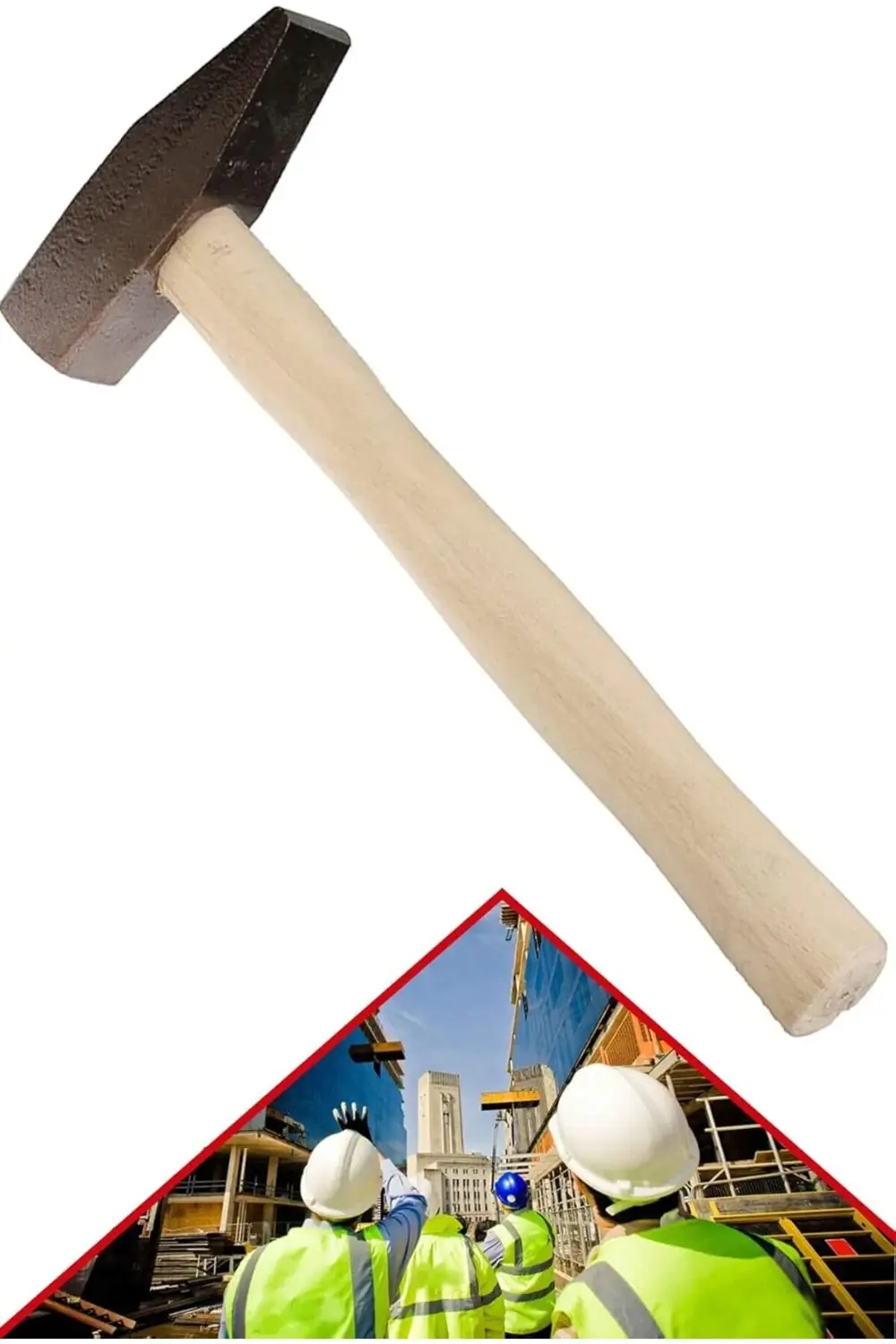 trendyvision Çelik Ağaç Saplı Ergonomik Çekiç 200 Gr 1410 buyflic