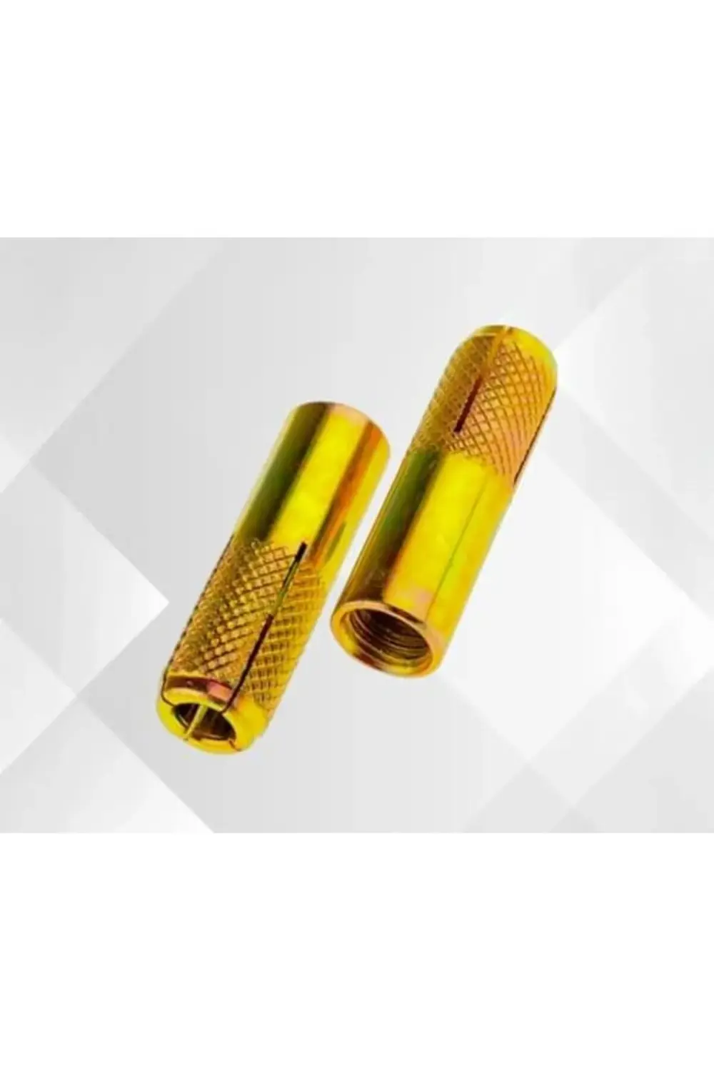 trendyvision Çelik Dübel M8x30mm, Çelik Galvanizli Çakma Dübel, D