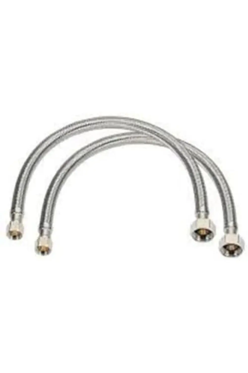 trendyvision Çelik Klozet Bağlantı Hortumu 3/8x3/8' 30 Cm 2 Adet