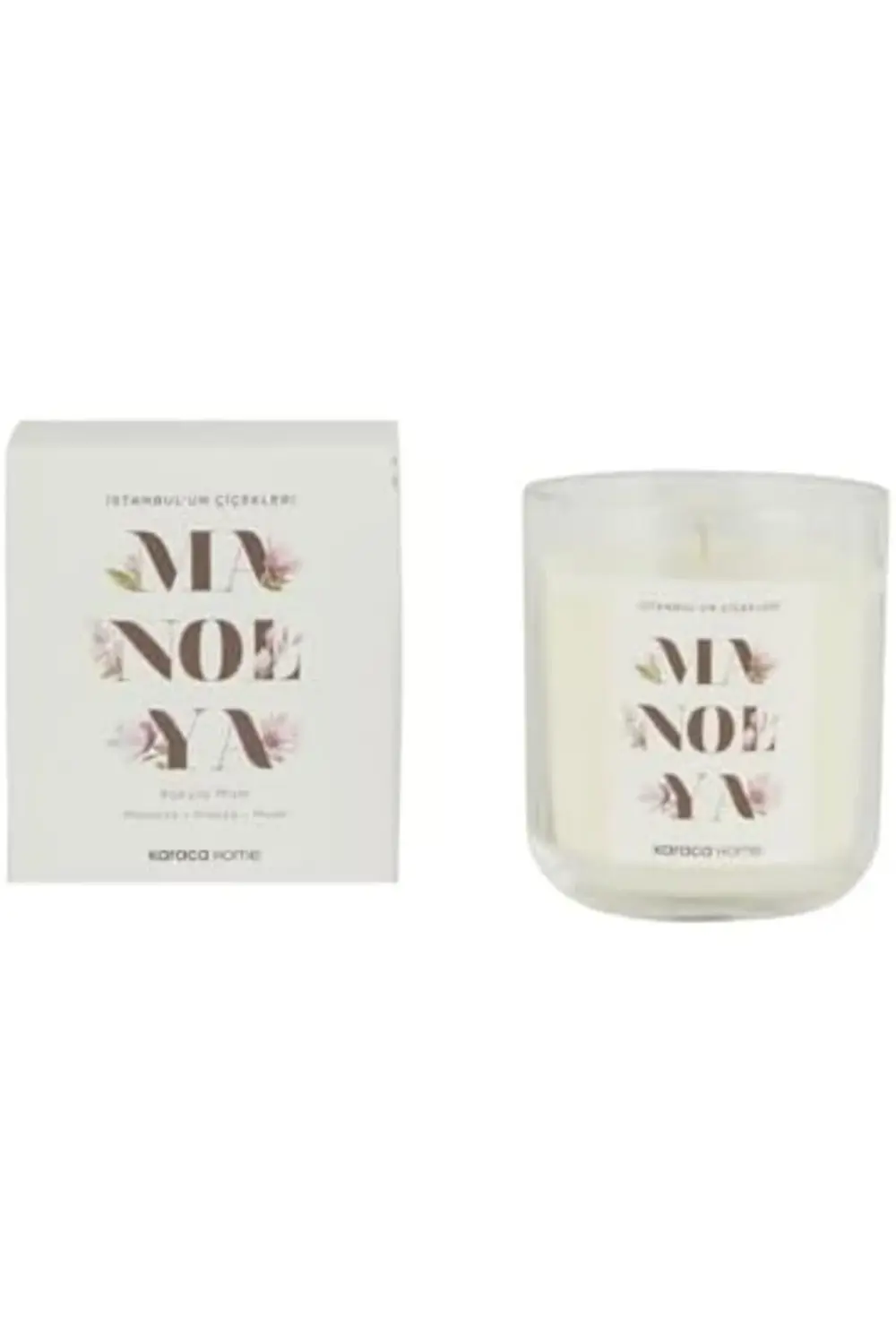 trendyvision Çiçekleri Serisi Kokulu Mum Manolya buyflicker 39551