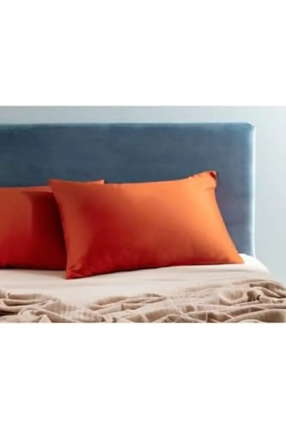 trendyvision Ciel%100 Pamuk 2'li Yastık Kılıfı, Turuncu, 50 x 70