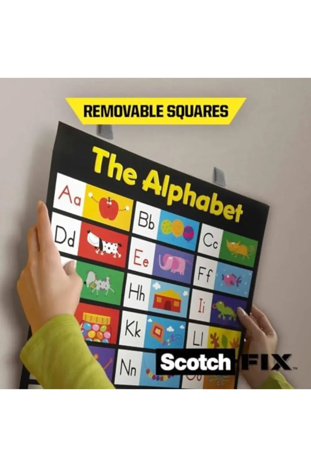 trendyvision Çift Taraflı Yapışıp Çıkabilen Köpük Kareler 64 Adet