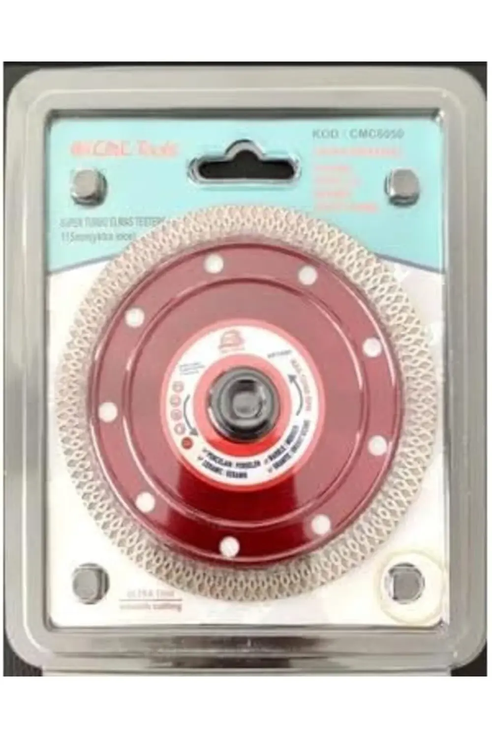 trendyvision CMC Süper Turbo Ekstra İnce Testere, 115 mm, CMC6050