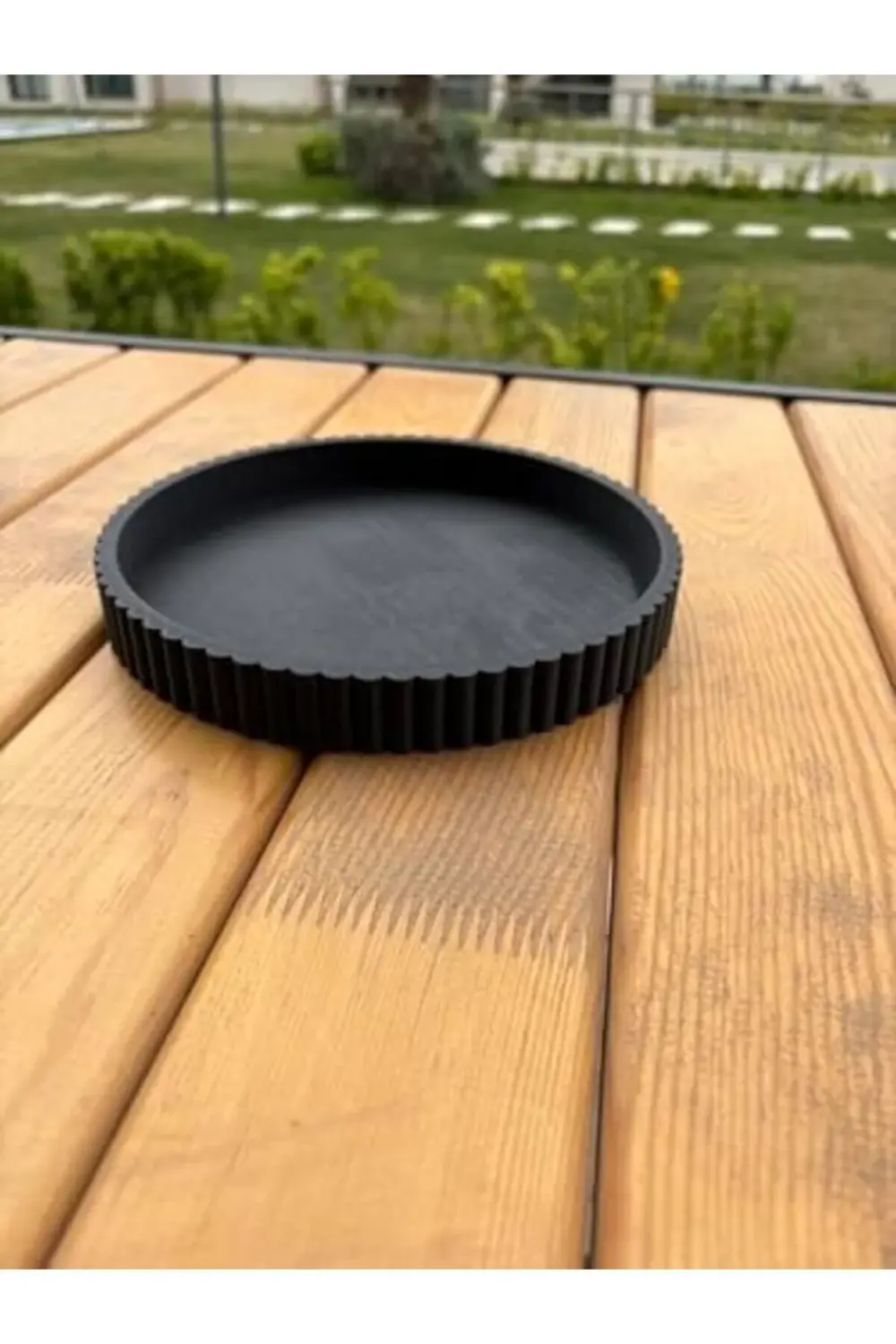 trendyvision Çok Amaçlı Dekoratif Tabak (Siyah) buyflicker 395519