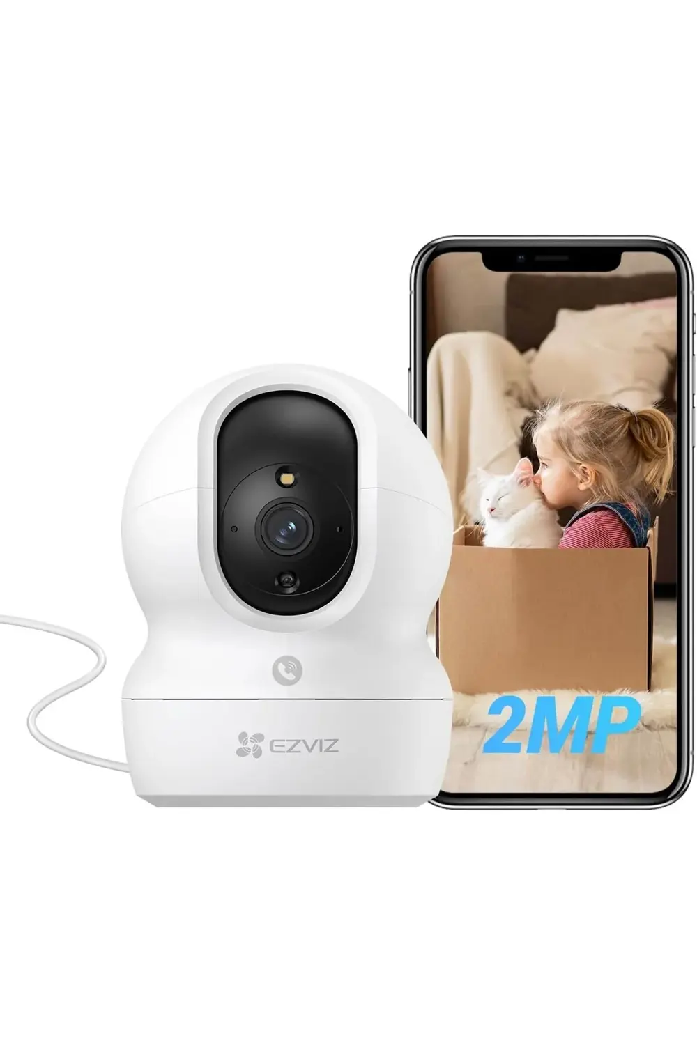 trendyvision CP1 PRO - 1080P Full HD, Akıllı Hareket Takibi, 360°