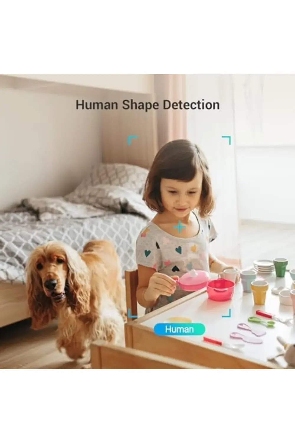 trendyvision CP1 PRO - 1080P Full HD, Akıllı Hareket Takibi, 360°