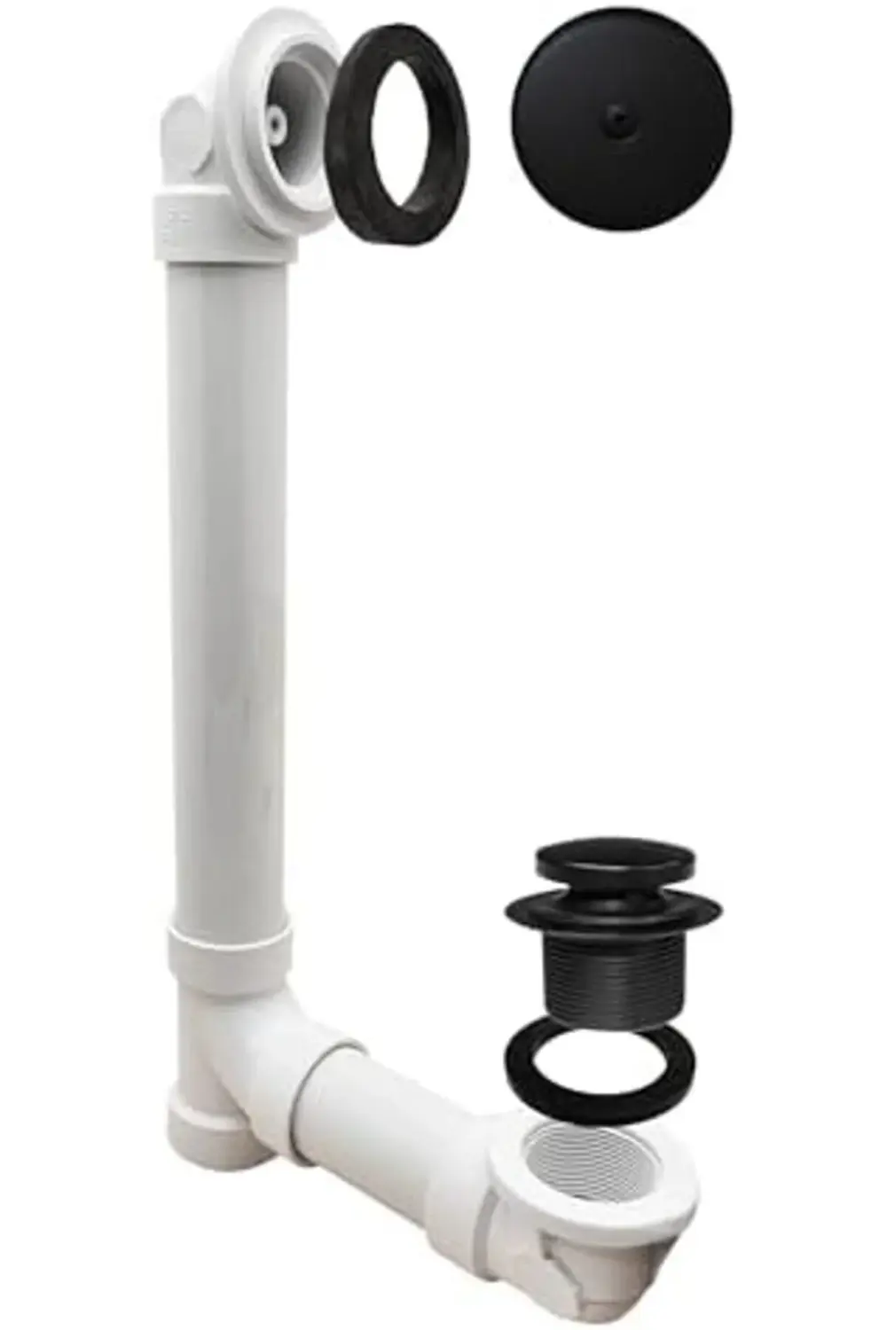 trendyvision D49321 – 62 PVC tek delikli dirsekli banyo atığı buy