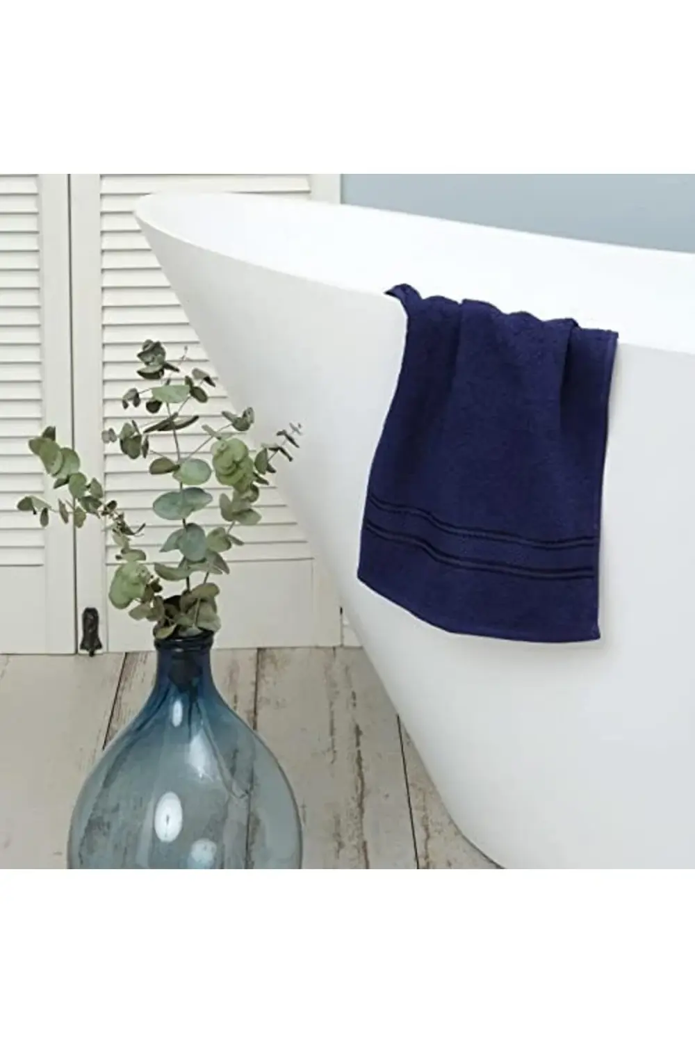 trendyvision Daily Soft Lacivert%100 Pamuk Havlu 30x50 cm buyflic