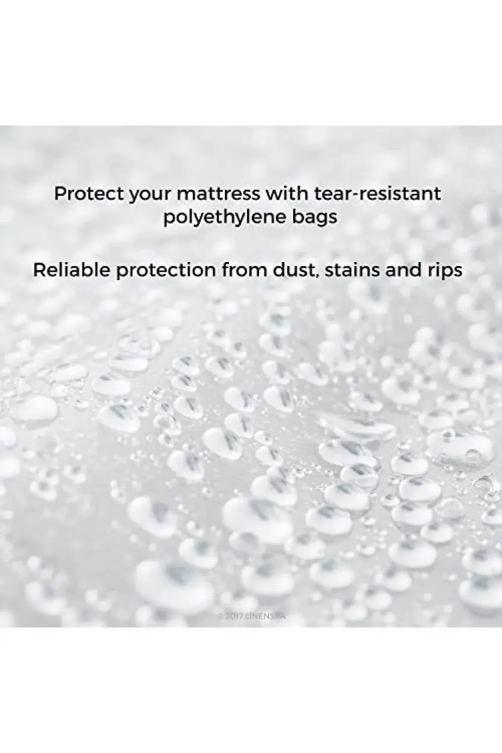trendyvision Dayanıklı yatak saklama çantası, Size boy, şeffaf bu