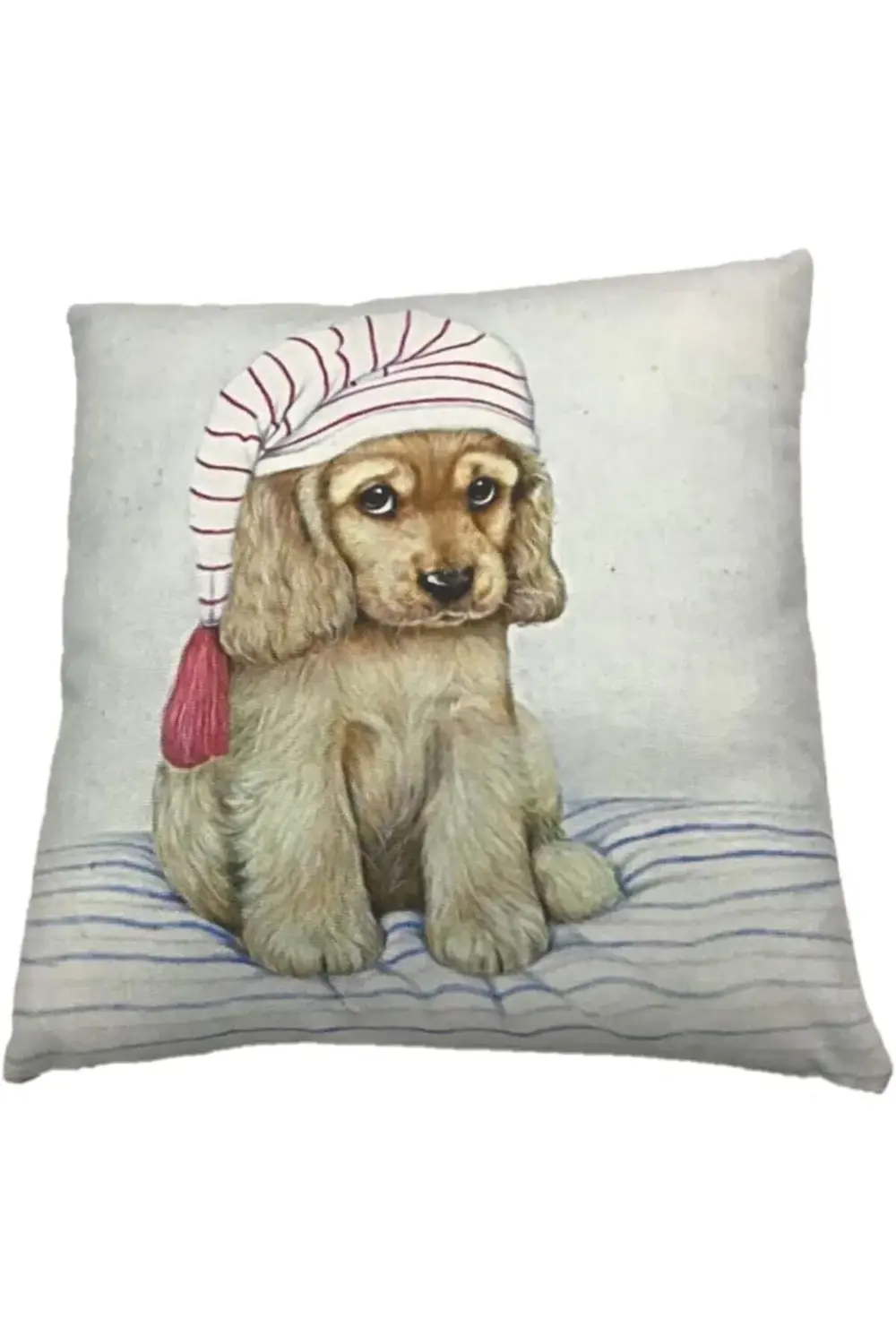 trendyvision Dekoratif Baskılı Kırlent Kılıfı, Kukuletalı Şirin K