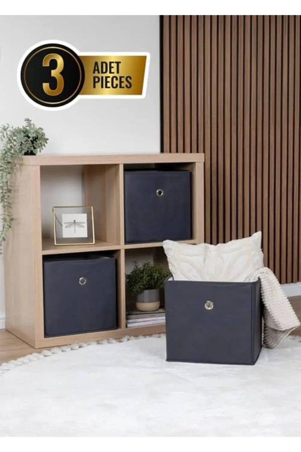 trendyvision Dekoratif Çok Amaçlı Raf Düzenleyici Seti, Renk, 26x