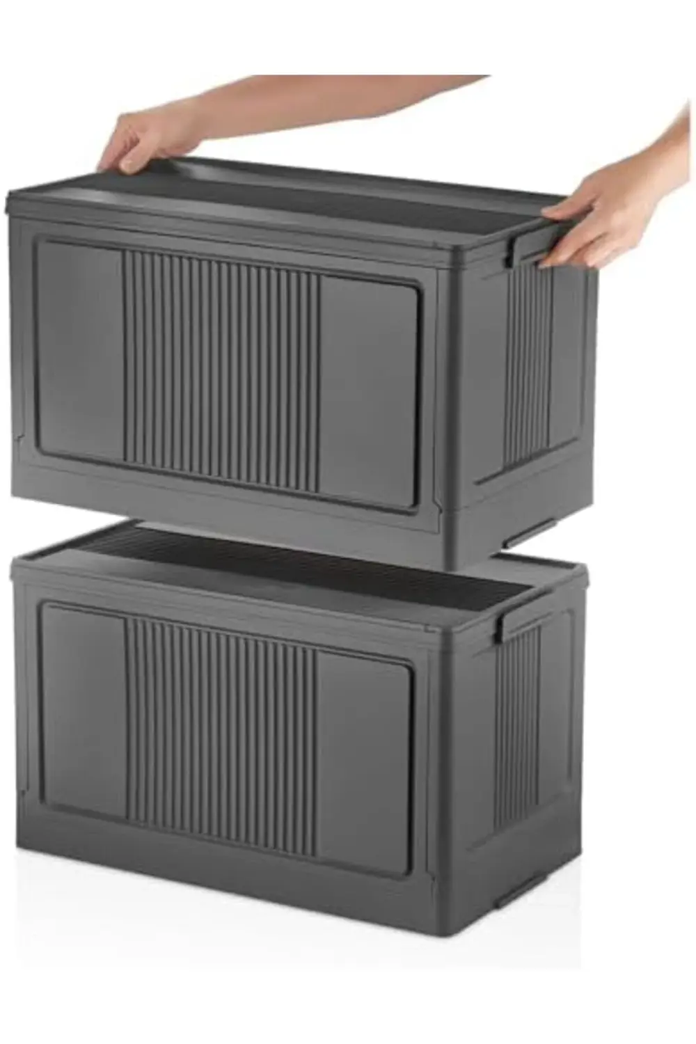 trendyvision Dev Boy Katlanır Kilit Kapaklı Kasa 55 Litre Hacimli