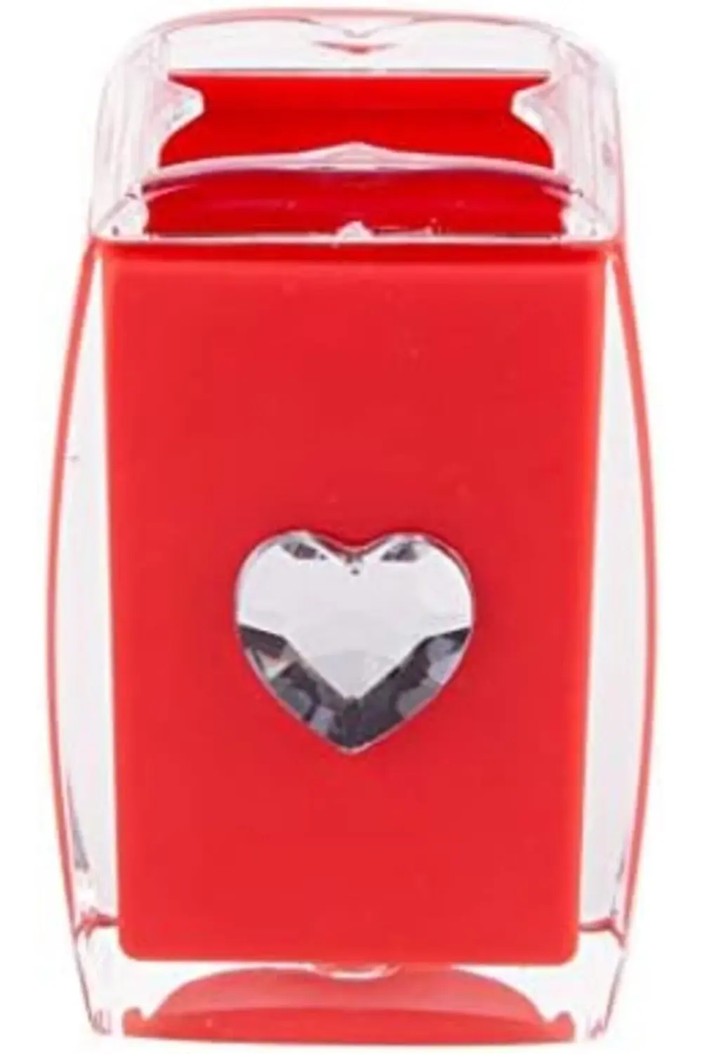 trendyvision Diş Fırçalık Kırmızı Kalpli Akrilik Model buyflicker