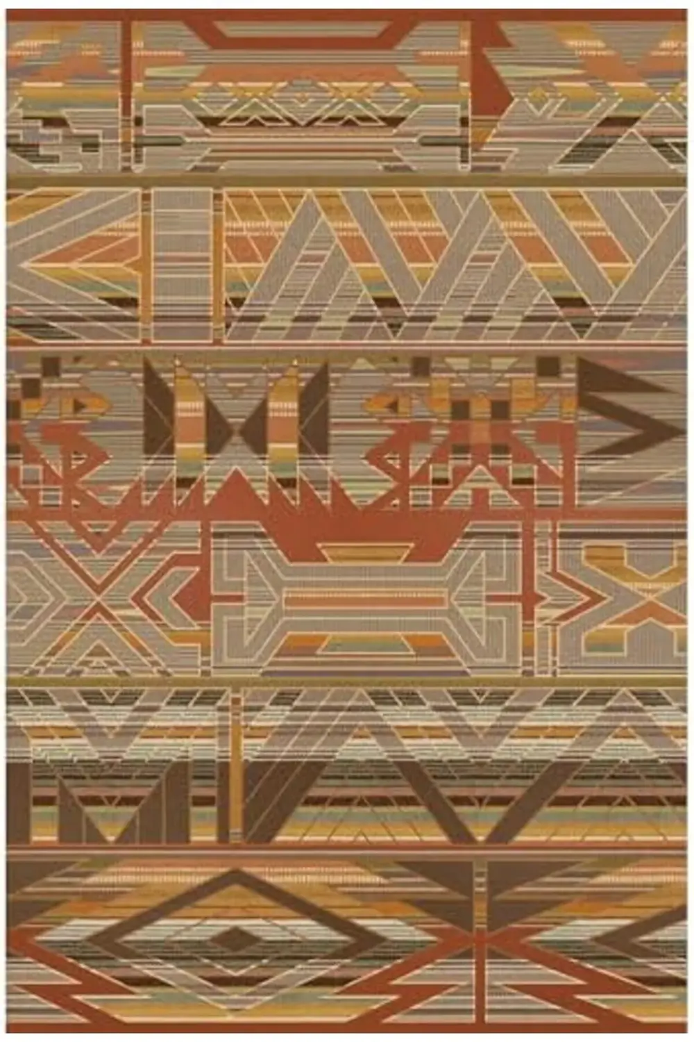 trendyvision Dizayn Croce Desenli Pamuk Tabanlı Yıkanabilen Kaydı