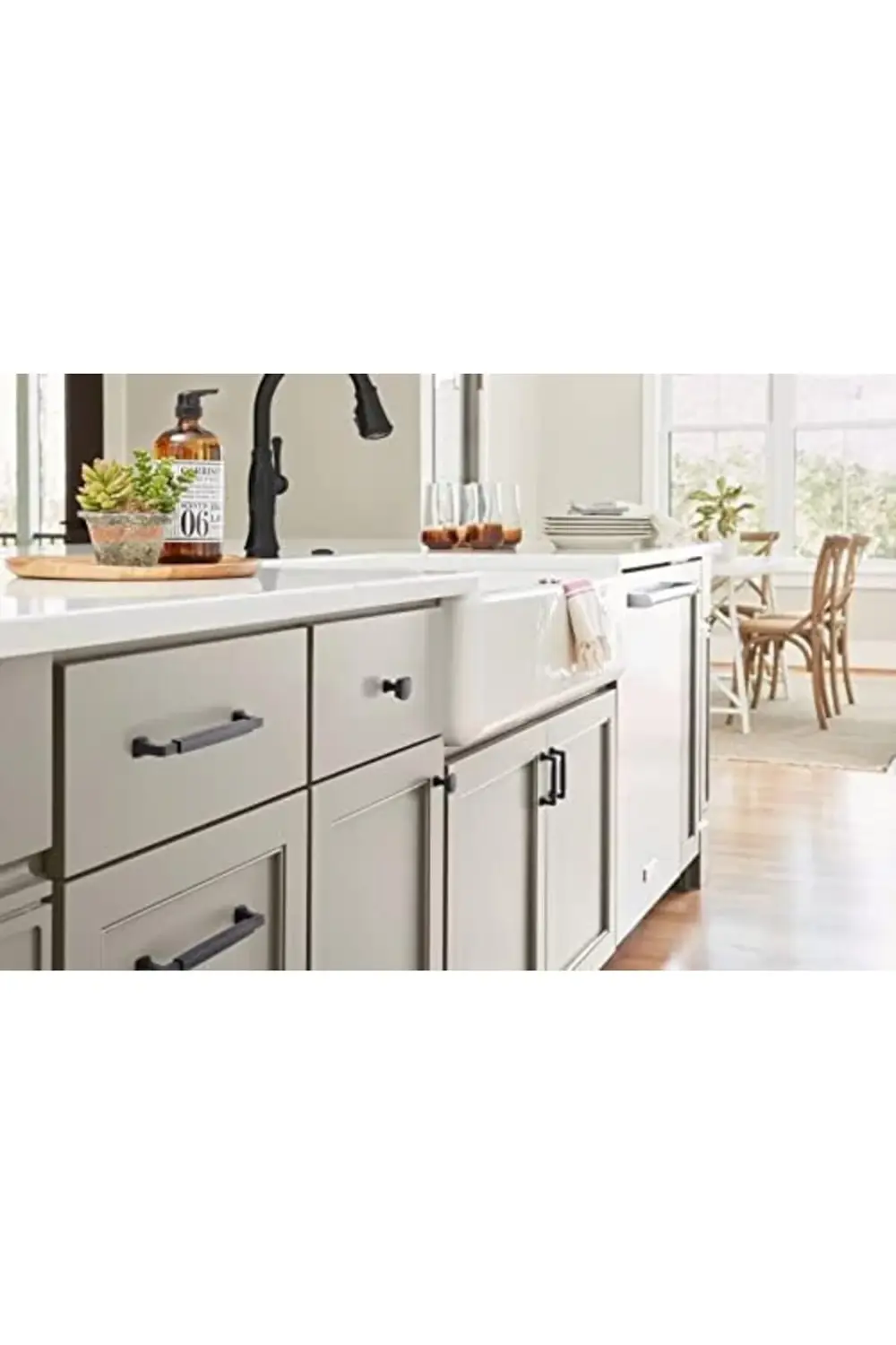 trendyvision | Dolap Çekme | Mat Siyah | 6-5/16 inç (160 mm) Merk