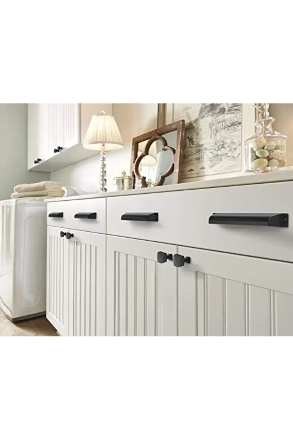 trendyvision | Dolap Kap Çekme | Mat Siyah | 7 inç (178 mm) Merke