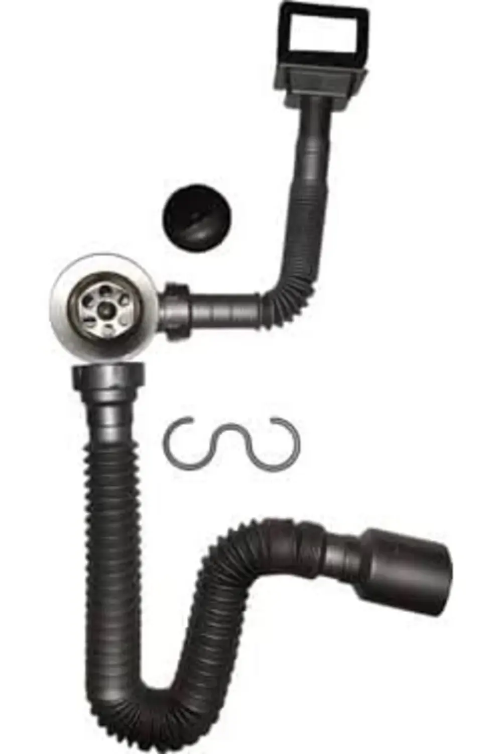 trendyvision Donau Küvetten Taşmalı Körüklü Evye Sifonu Yan Ø40 m