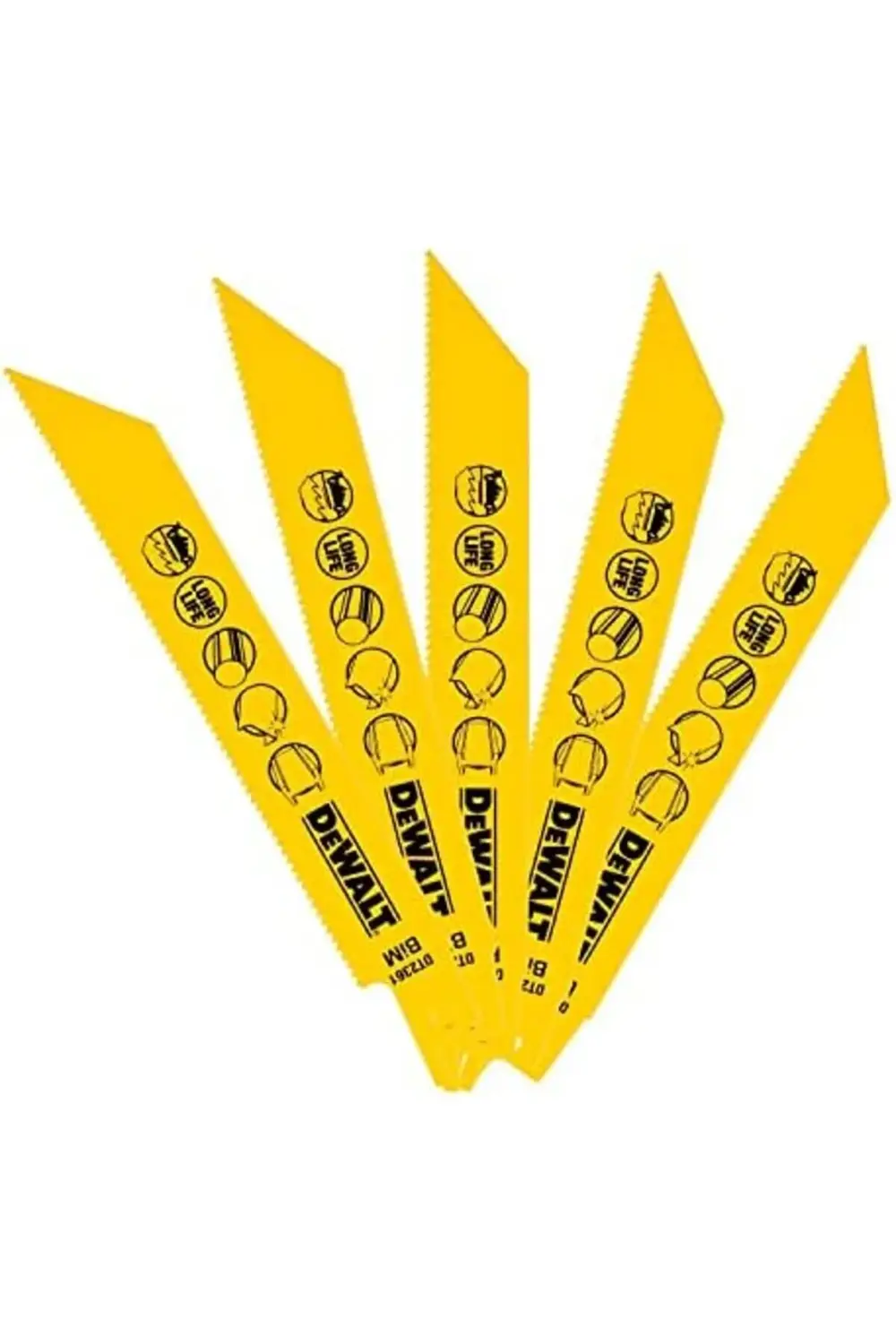 trendyvision DT2361-QZ TILKI KUYRUĞU TESTERE, SARI, 5 ADET buyfli