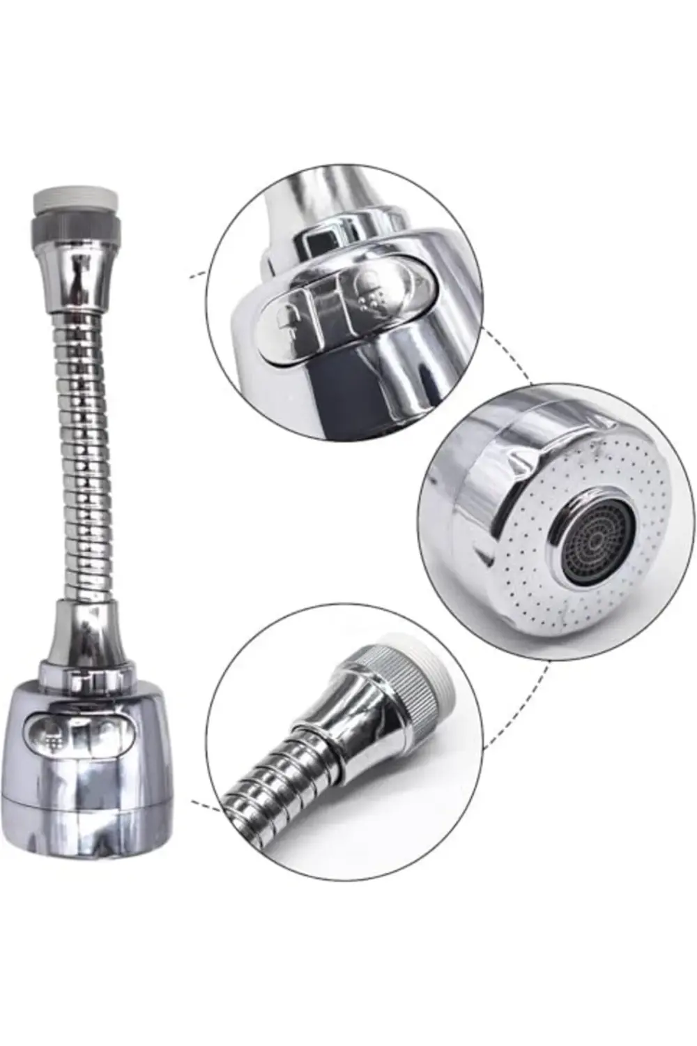 trendyvision DualFlow Su Tasarruflu 2 Fonksiyonlu Musluk Başlığı