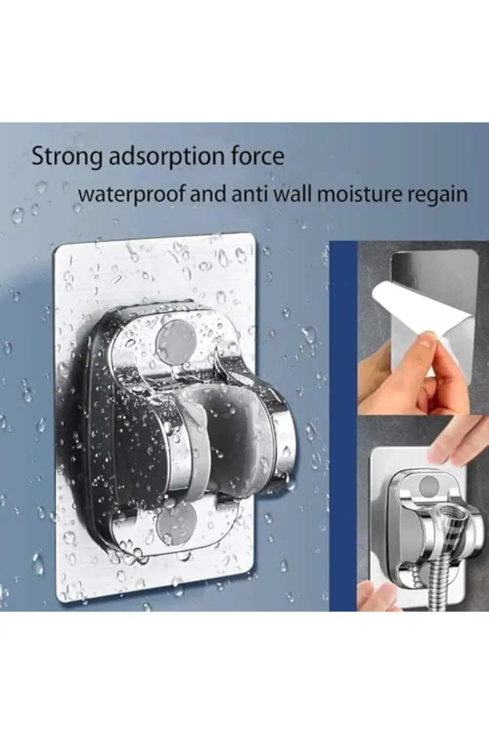 trendyvision Duş Başlığı Tutacağı, 2 Adet Ayarlanabilir Banyo Duş