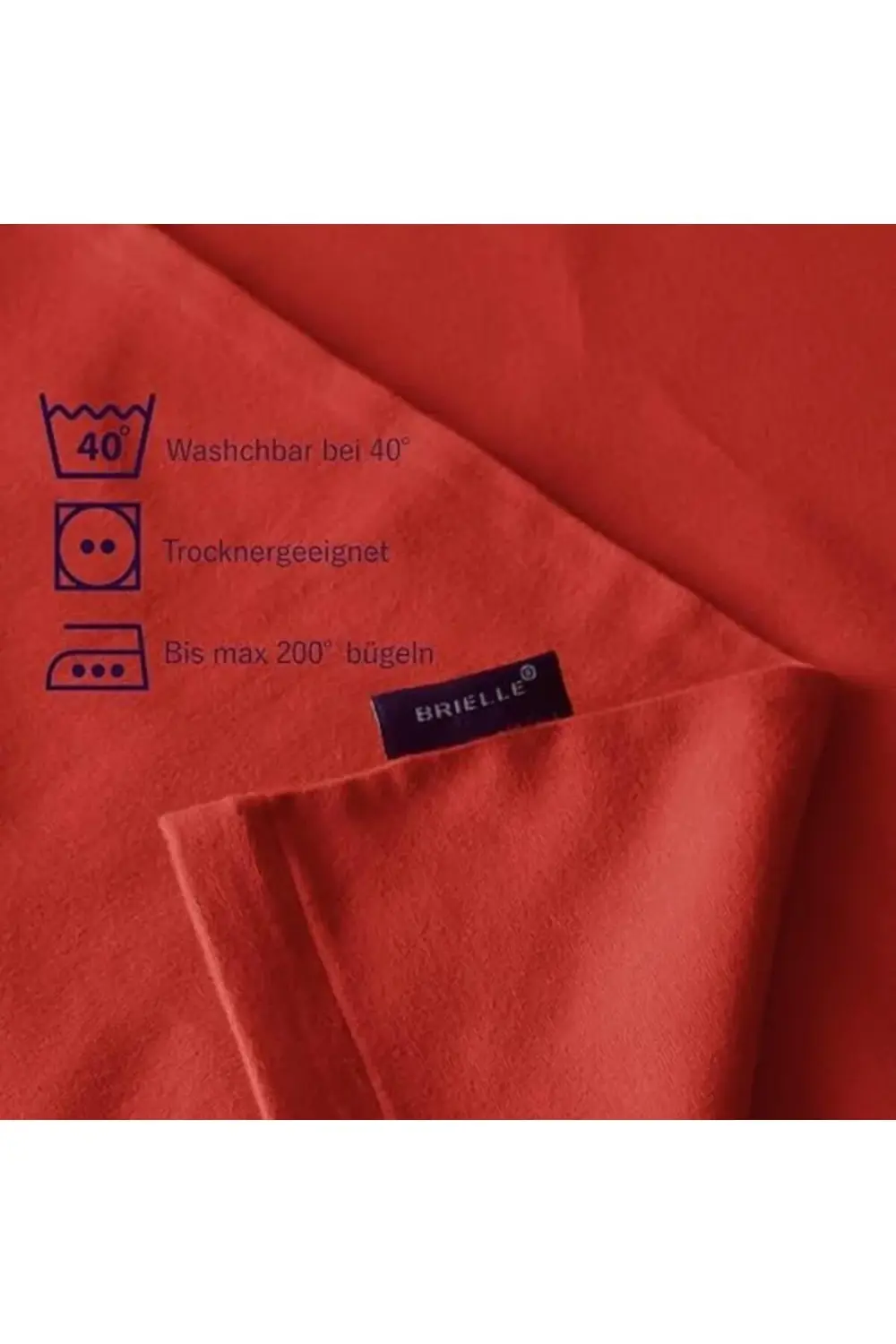 trendyvision Düz Pamuk Nevresim Setleri, Kırmızı, Tek Kişilik buy