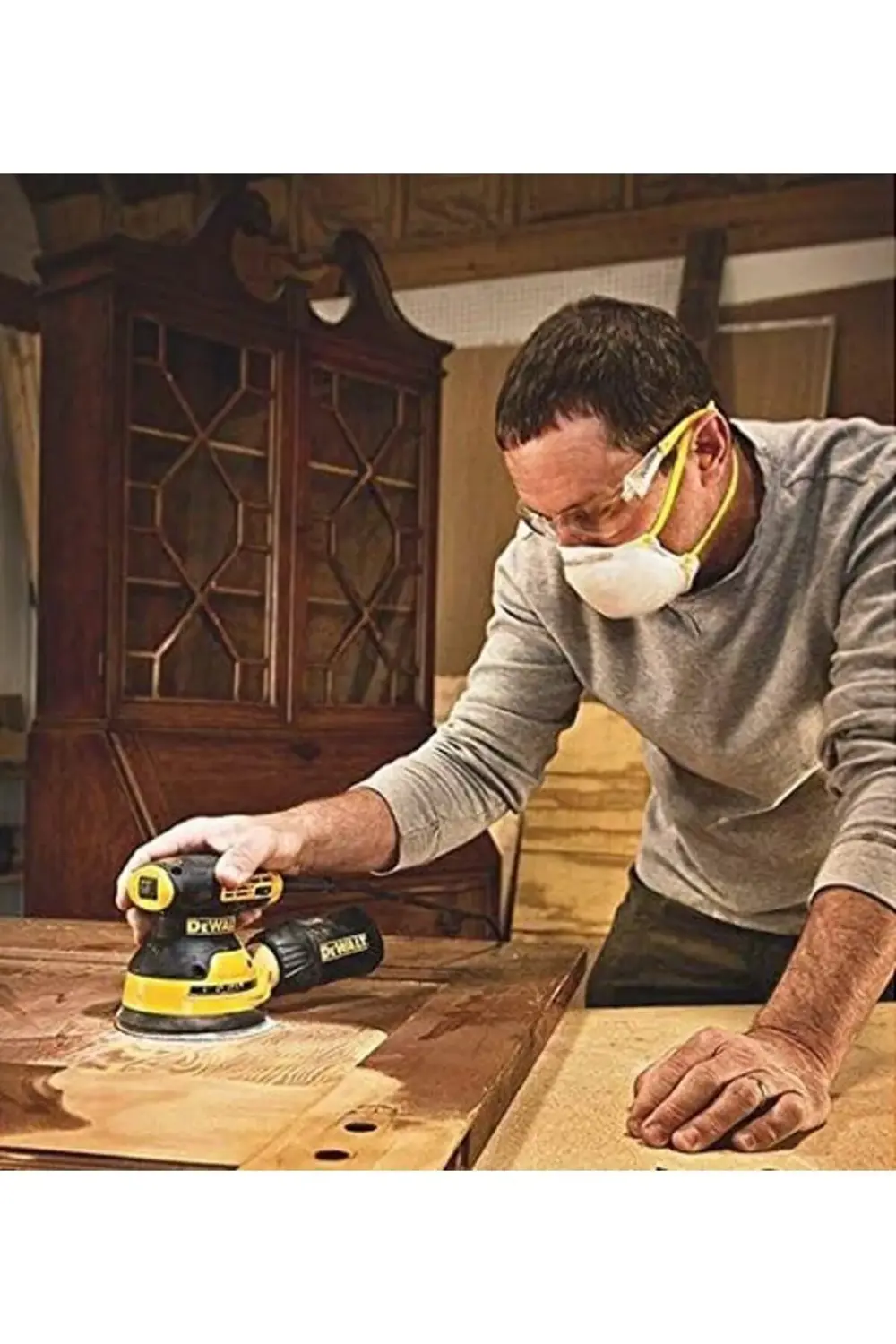 trendyvision DWE6423 280WATT 125 MM PROFESYONEL EKSANTRIK ZIMPARA