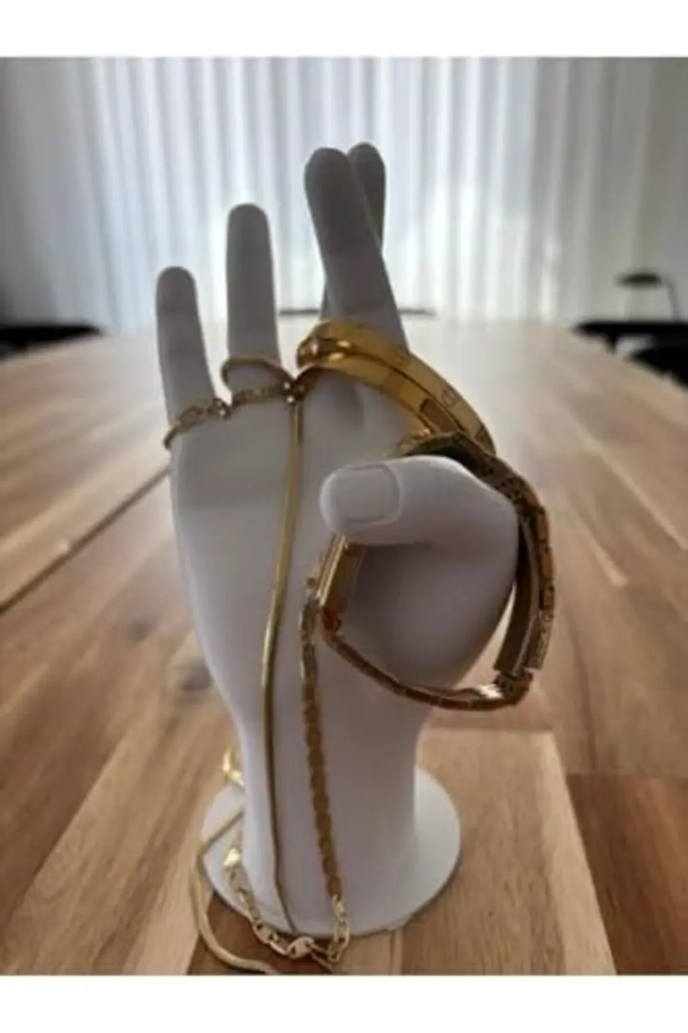 trendyvision El Formunda Yüzük Takı Standı Takı Organizeri Takı D