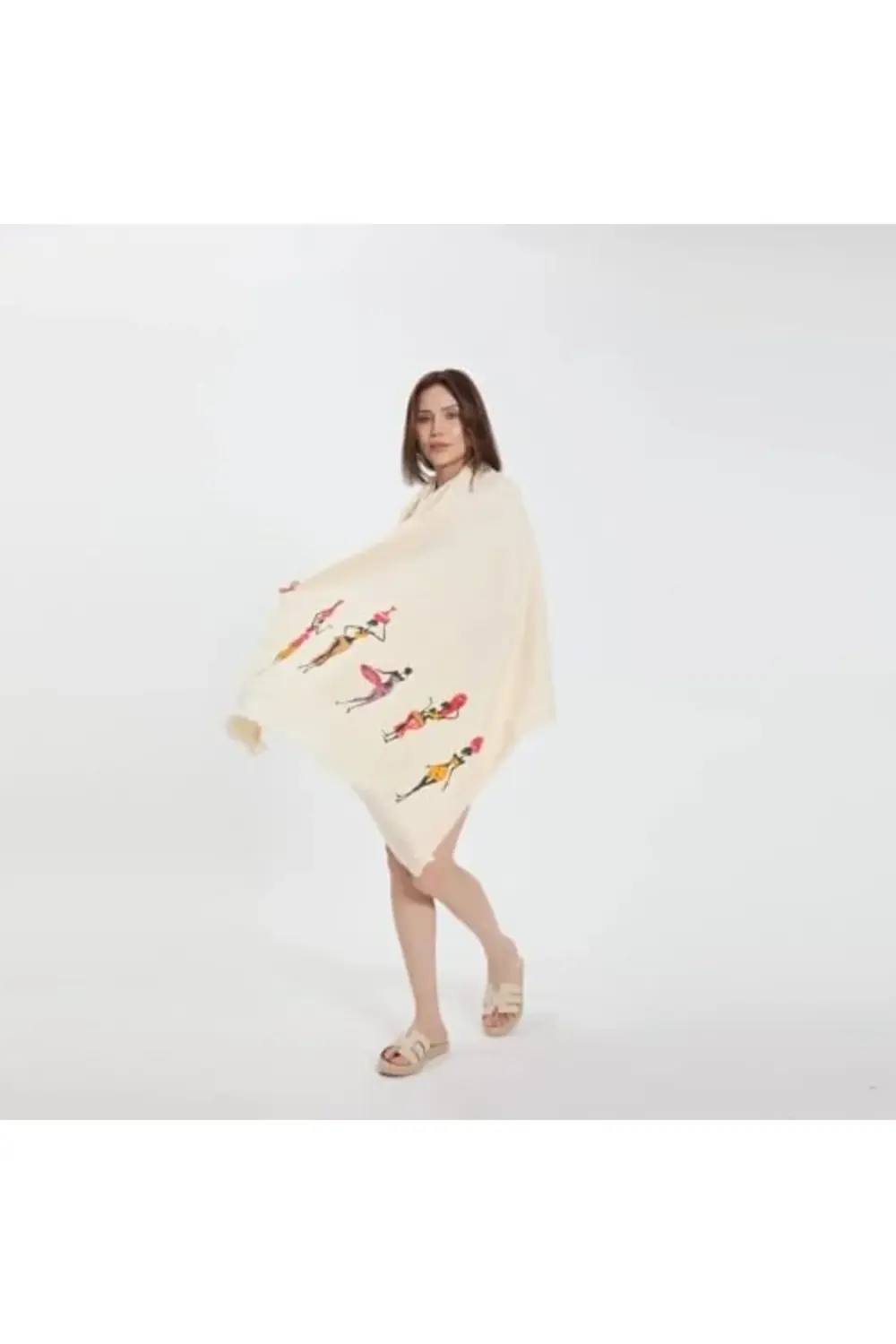 trendyvision El Yapımı Pamuklu Afrika Kadını Desenli – Yaz ve Tat