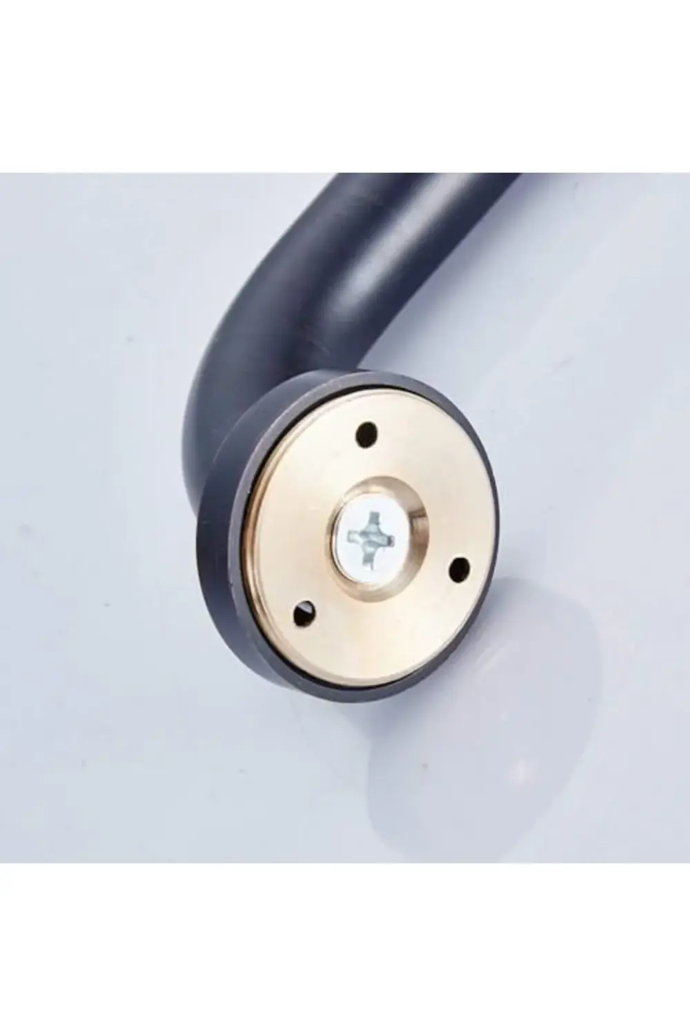 trendyvision ELLO&ALLO Yağla Pürüzlü Bronz Banyo Duş Tutamağı, Ev