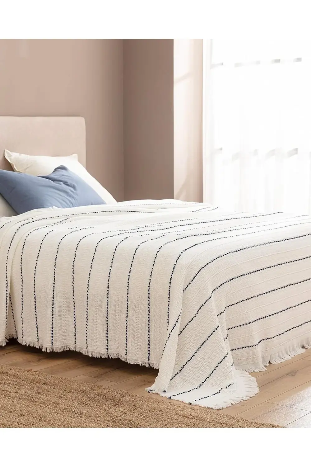 trendyvision Envelope Yatak Örtüsü, Beyaz, Çift Kişilik buyflicke