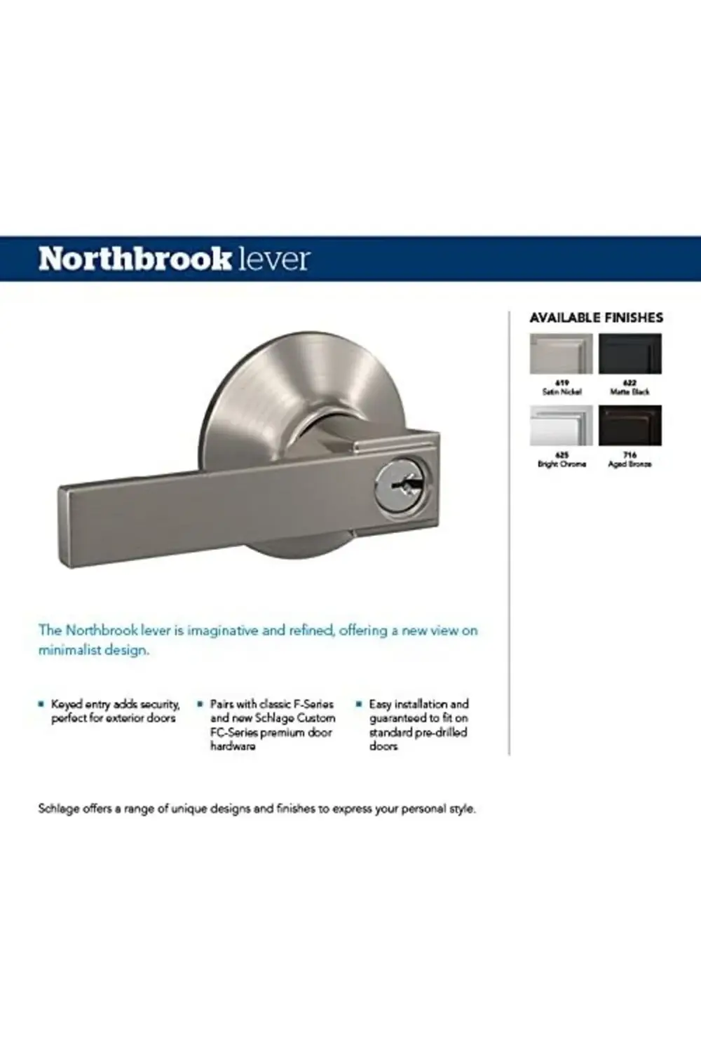 trendyvision F51A NBK 622 COL Northbrook Kol Collins Anahtarlı Gi