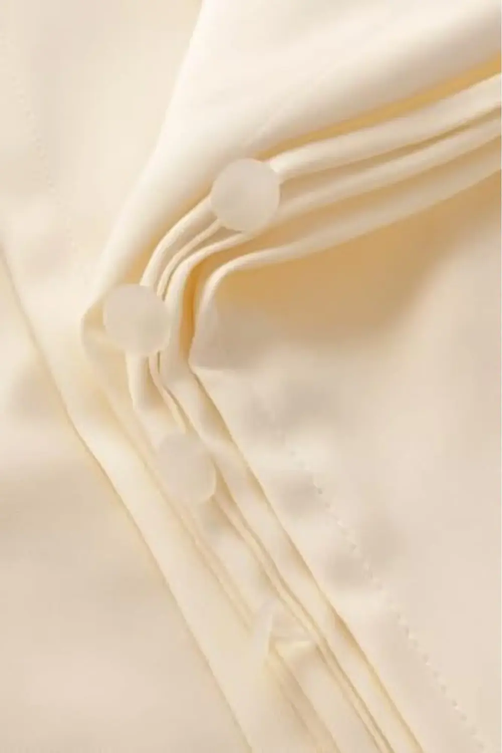 trendyvision Fabric SATEN Ekru GÜNEŞLİK YÜKSEK KALİTELİ 200 x 200